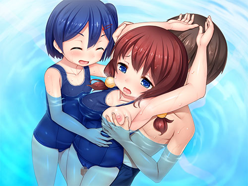 ロリスク水おっぱい画像