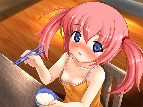 妹チラ乳首画像